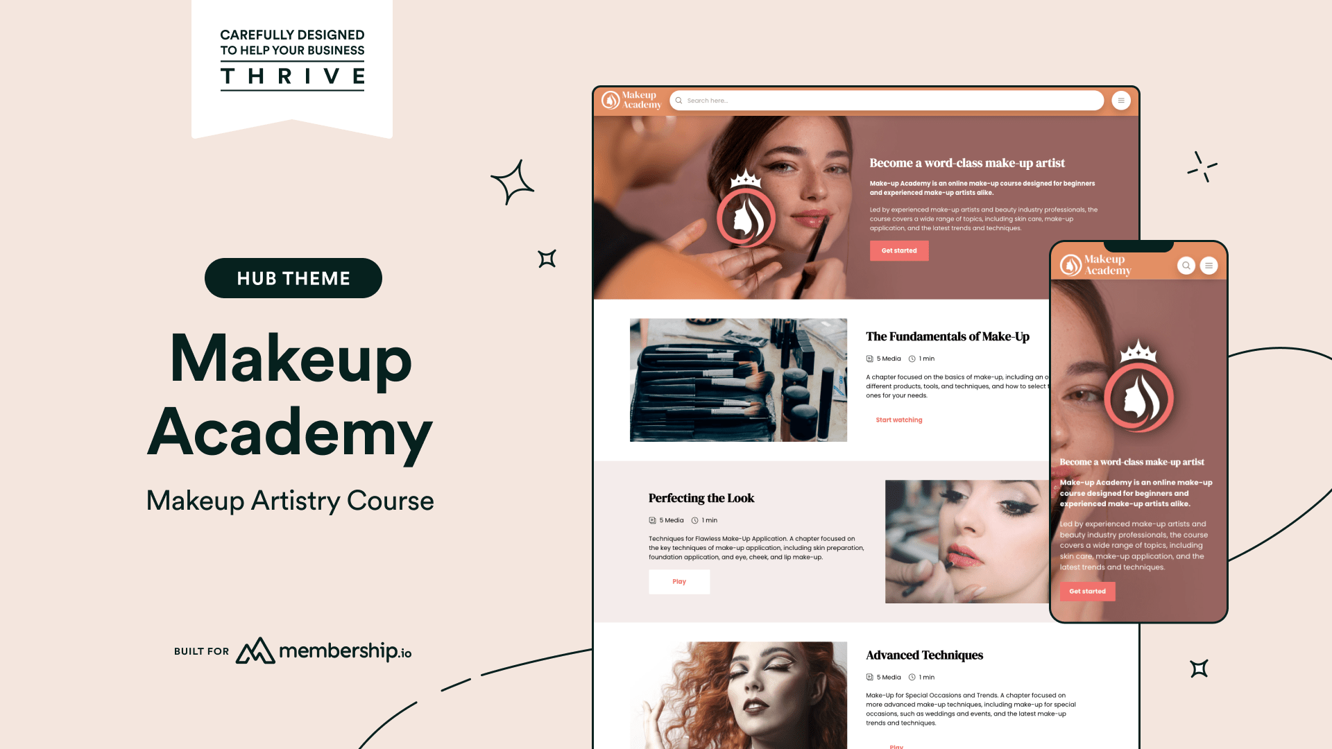 Makeup Academy Slide 1