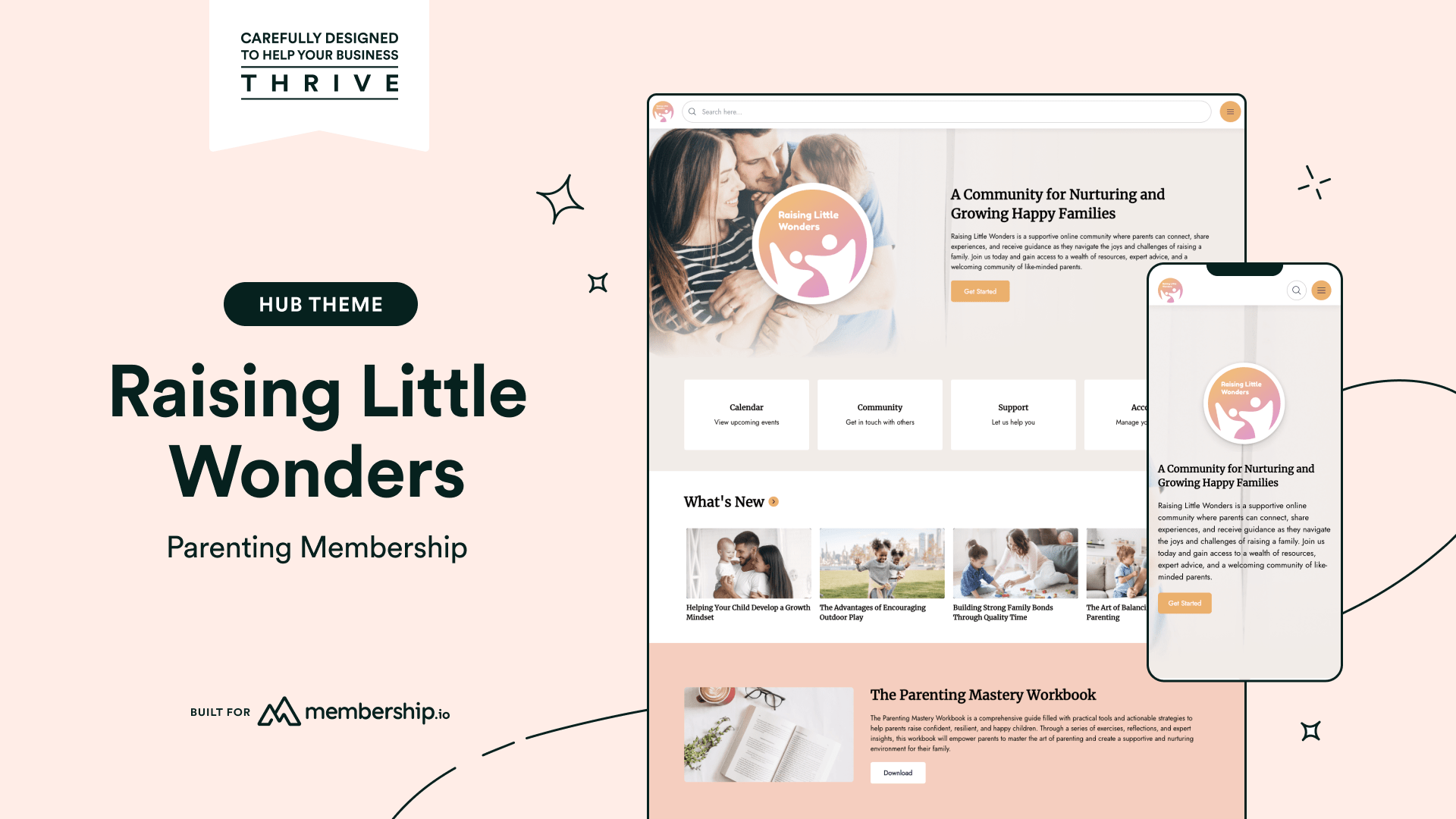 Raising Little Wonders Slide 1