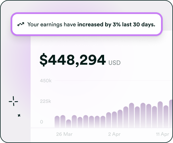 Track your revenue metrics in real time Track your revenue metrics in real time