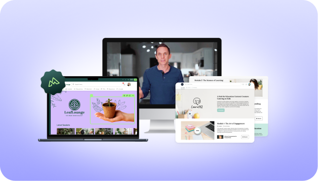 Build your site, launch<br class="hidden md:block">and get paying members